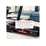 Sparnod Fitness Automatic Treadmill - Foldable Motorized Running Indoor Treadmill for Home Use- STH-3500 (4 HP Peak)