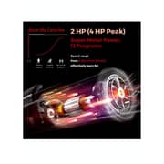 Sparnod Fitness Automatic Treadmill - Foldable Motorized Running Indoor Treadmill for Home Use- STH-3500 (4 HP Peak)