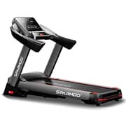 Sparnod Fitness Semi-Commercial Treadmill - Automatic Motorized Walking/Running Machine with Auto Incline- STC-5200 (5 HP AC Motor)