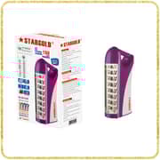 STARGOLD Plus LED 6V 4.5Ah Rechargeable Emergency Light Purple- SG-6S