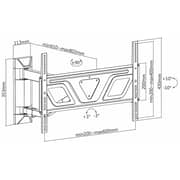 Skilltech 3D / Swivel Wall Mount for LED / LCD / Curved / OLED TV Mount