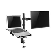 Skilltech Articualting Desk Mount with laptop holder