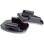 Go Pro Curved and Flat Adhesive Mounts Black