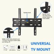 Stargold Fixed Wall Mount for 17-50'' Screen Bracket Black SG-811FB
