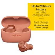 Jabra Elite Active 75t Earbuds – Active Noise Cancelling True Wireless Life for Calls and Music – Sienna