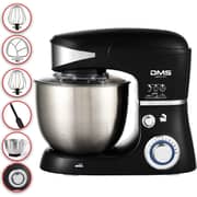 DMS Food Processor Mixing Machine 5Litres Stainless Steel Bowl Splash Guard Dough Kneader 6 Speed 1500W KM-1500