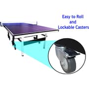Skyland Unisex Adult Professional Folding Movable Indoor Table Tennis -EM-8007 Blue, L 274 x W 152.5 x H 76 cm