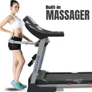 Foldable Treadmill | 5.5 HP Peak DC Motor, Built-in Massager & Bluetooth Speaker, Automatic 18% Incline | Home & Office Running Machine EM-1272