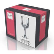 Eclat Longchamp Wine Stemglass 6pc Set