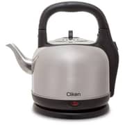 Clikon - Stainless Steel Cordless Electric Kettle, 4.2 Liter, Over Heat Protection, Silver With Black Handle, 2000 Watts - CK5105