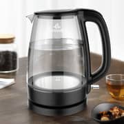 Evvoli Kettle 1.7 Liters Glass Body EVKA-KE17MB
