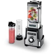 Kenwood Premium Power Blender 1500W Soup Blender with 2L Tritan Jar, 2 Smoothie2Go Bottles, BLM92.920SS