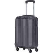 STARGOLD SG-T80 Single Hardside Spinner ABS Trolley Luggage With Number Lock, Purple - 20 Inches