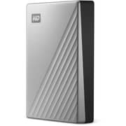 Western Digital My Pasport Ultra Hard Drive USB3.1 4TB Silver WDBPMV0040BSL-WESN
