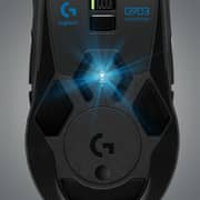Logitech G903 Hero Wireless Optical Gaming Mouse - Black