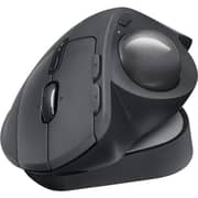 Logitech MX ERGO Plus Wireless Trackball Mouse - Black