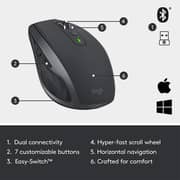 Logitech MX Anywhere 2S Wireless Mouse - Graphite