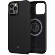 Spigen Mag Armor Designed For iPhone 12 And 12 Pro Case Cover 6.1inch With Magsafe - Matte Black