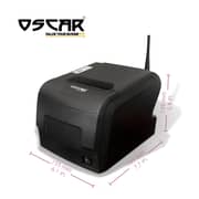 OSCAR POS88W 80mm Thermal Bill POS Receipt Printer Wireless+USB+Ethernet with Auto-Cutter Black