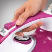 Morphy Richards Turbosteam Pro Ionic Steam Iron 2800 W, Pink