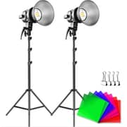 GVM LS-P80S-2D LED 2-Light Kit with Filters