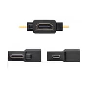 STek HDMI Female To Mini HDMI Male/ Micro HDMI Male Adapter Connectors