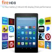 Amazon Fire HD 8 Tablet 32GB Black with Alexa 8â€ B07TMJ1R3X (International Version)