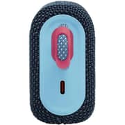 JBL GO 3 Portable Waterproof Speaker Blue Pink