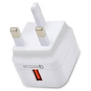 Heatz ZAT20 Smart Fast Home Charger With Type C Cable 3A White