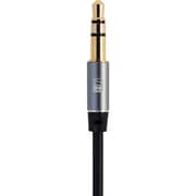 Heatz 3.5mm Stereo AUX Cable 1m Black/White