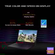 Asus ROG Zephyrus M15 GU502LW-AZ057T Gaming Laptop - Core i7 2.6GHz 16GB 1TB 8GB Win10 15.6inch FHD Prism Black English/Arabic Keyboard