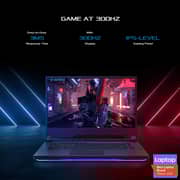 Asus ROG Strix Scar 15 G532LWS-HF153T Gaming Laptop - Core i7 2.3GHz 32GB 1TB 8GB Win10 15.6inch FHD Black English/Arabic Keyboard