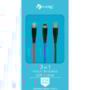 Nyork 3-in-1 USB Cable 1m