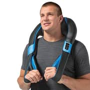 Brookstone Cordless Gronk Shiatsu Massager with Heat