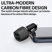 Promate Dual USB Car Charger Black