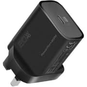 Promate USB-C Wall Charger Black
