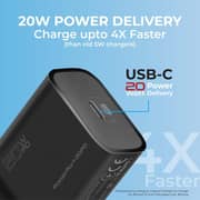 Promate USB-C Wall Charger Black