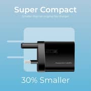 Promate USB-C Wall Charger Black