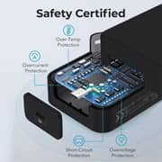 Promate USB-C Wall Charger Black