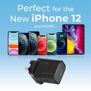 Promate USB-C Wall Charger Black