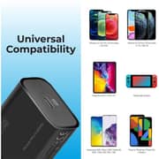 Promate USB-C Wall Charger Black