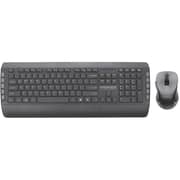 Promate Wireless Keyboard and Mouse Combo Black