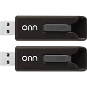 Onn USB 2.0 Flash Drive 32GB (2-Pack) - Black