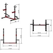 Skyland Adjustable Steel, Heavy duty and High-quality Squat Rack -GM-8139