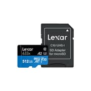 Lexar Micro SDXC 512GB Black LXLSDMI512BB633A
