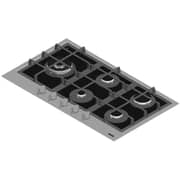 Baumatic BMEH9GBLSS 90Cm 5 Burner Built In Gas Hob