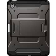 Spigen Tough Armor Pro designed for iPad Air 5 case (2022) 10.9 inch 5th Generation and iPad Air 4th Generation (2020) cover with Pencil holder - Gunmetal