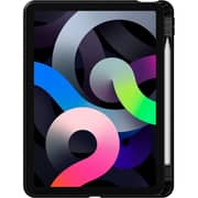 Spigen Tough Armor Pro designed for iPad Air 5 case (2022) 10.9 inch 5th Generation and iPad Air 4th Generation (2020) cover with Pencil holder - Gunmetal