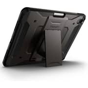 Spigen Tough Armor Pro designed for iPad Air 5 case (2022) 10.9 inch 5th Generation and iPad Air 4th Generation (2020) cover with Pencil holder - Gunmetal