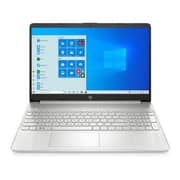 إتش بي 15S-FQ2000 كمبيوتر محمول - الأساسية i3 3.0GHz 4GB 256GB Win10 15.6inch FHD الفضة الإنجليزية / العربية لوحة المفاتيح